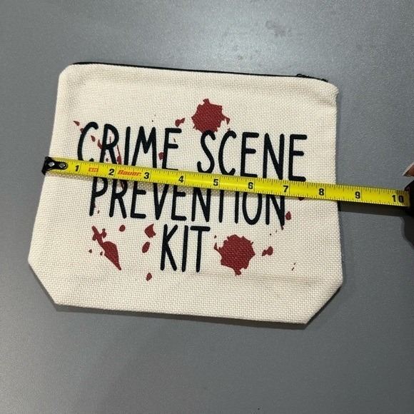 NEW Zipper Pouch Bag makeup first aid etc crime scene - Picture 3 of 4
